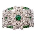 Carlo Zini  Emerald bracelet